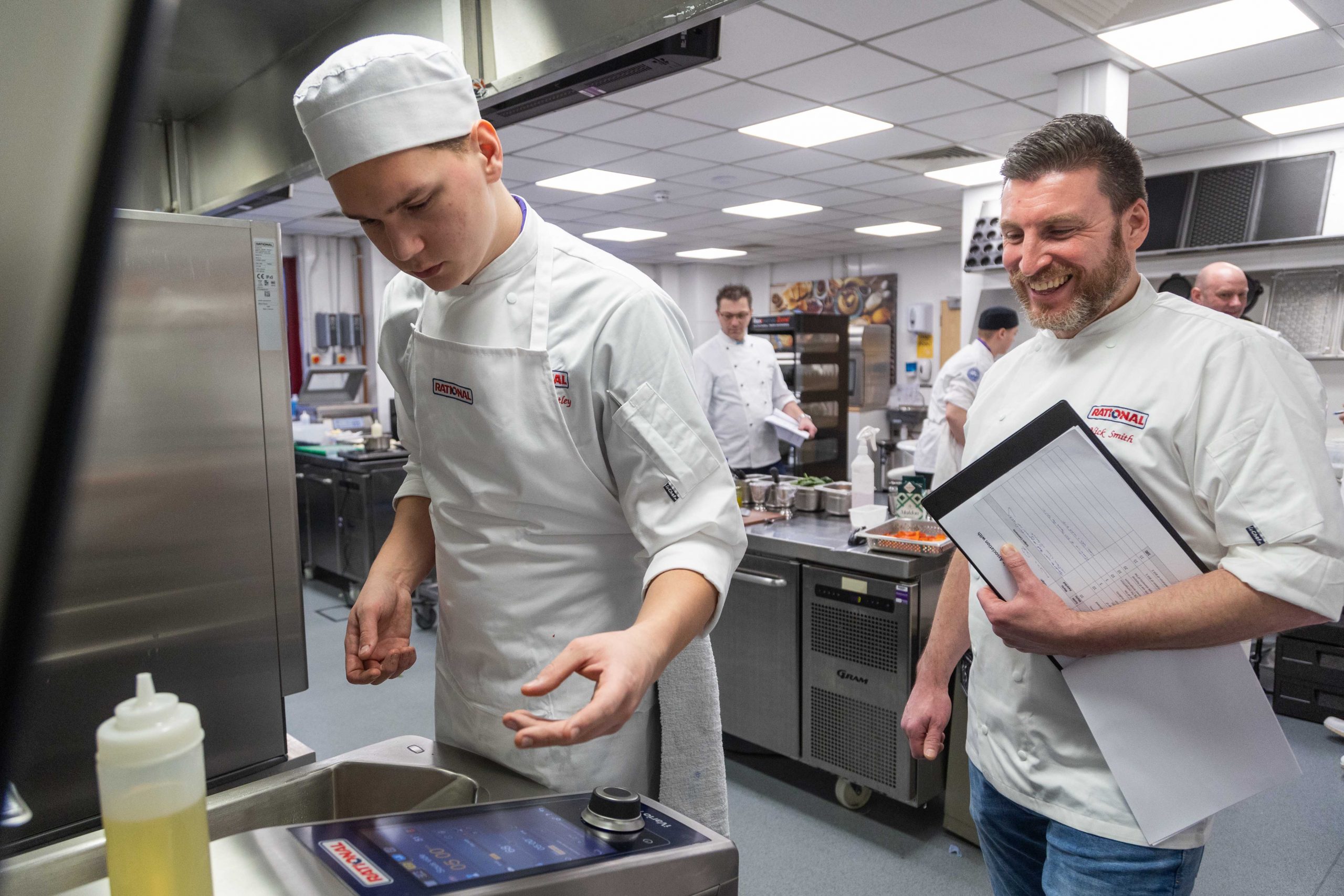 Students in a class of their own at the Cooking for the Future competition