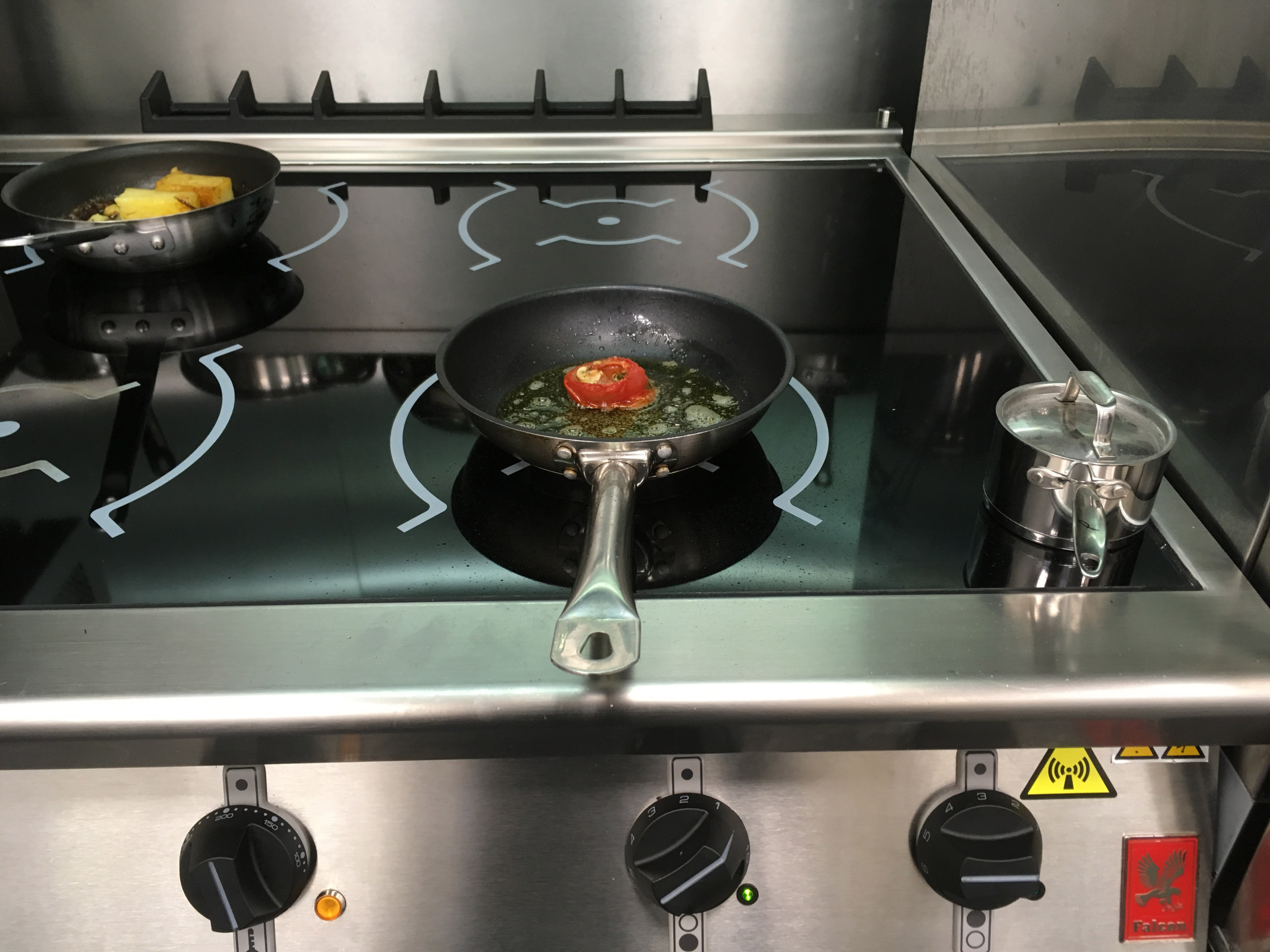 Induction Seduction: Falcon shows why schools are switching to induction cooking