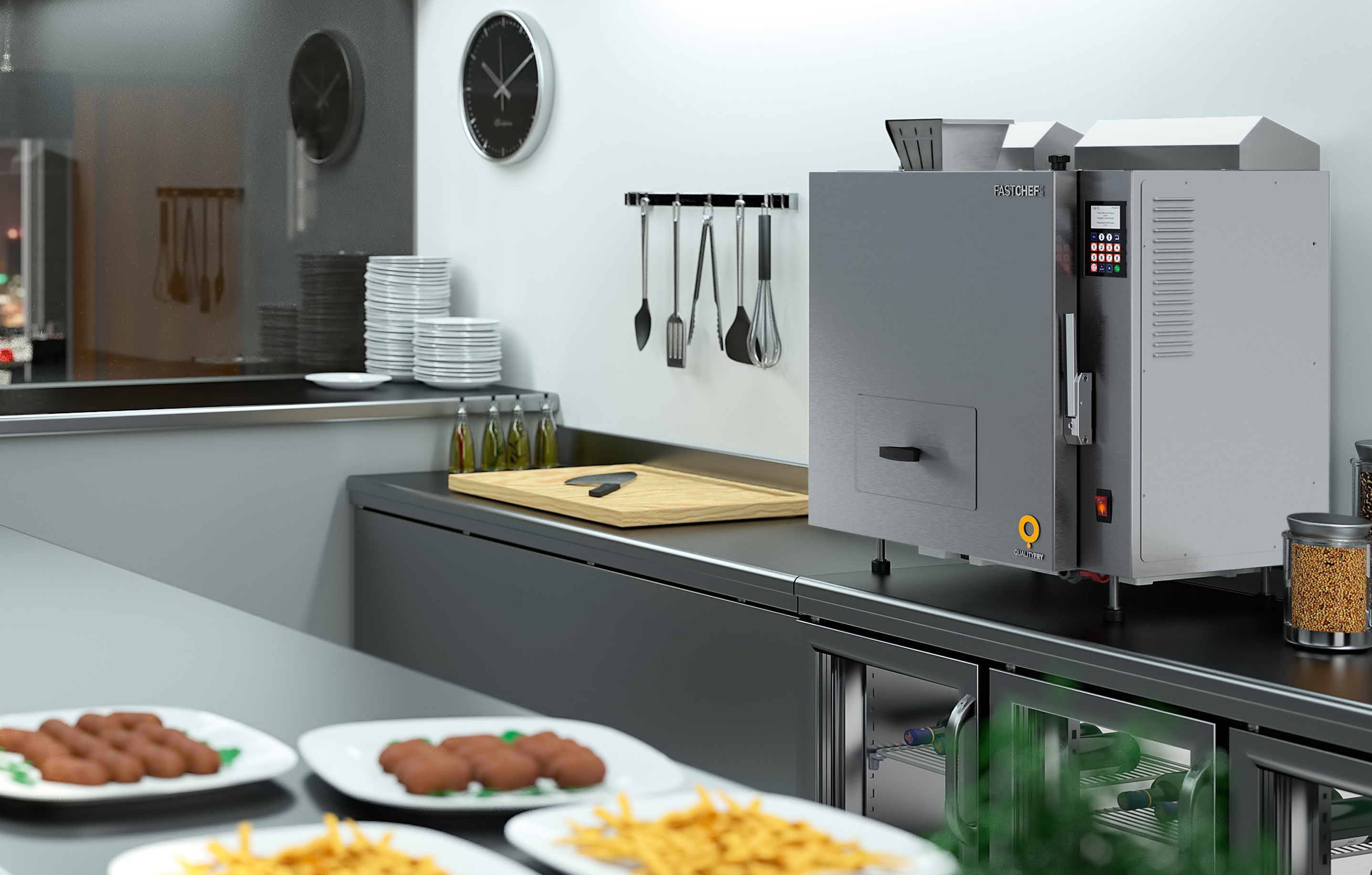 Faster, more sustainable, safer: the Fast Chef Elite fryer