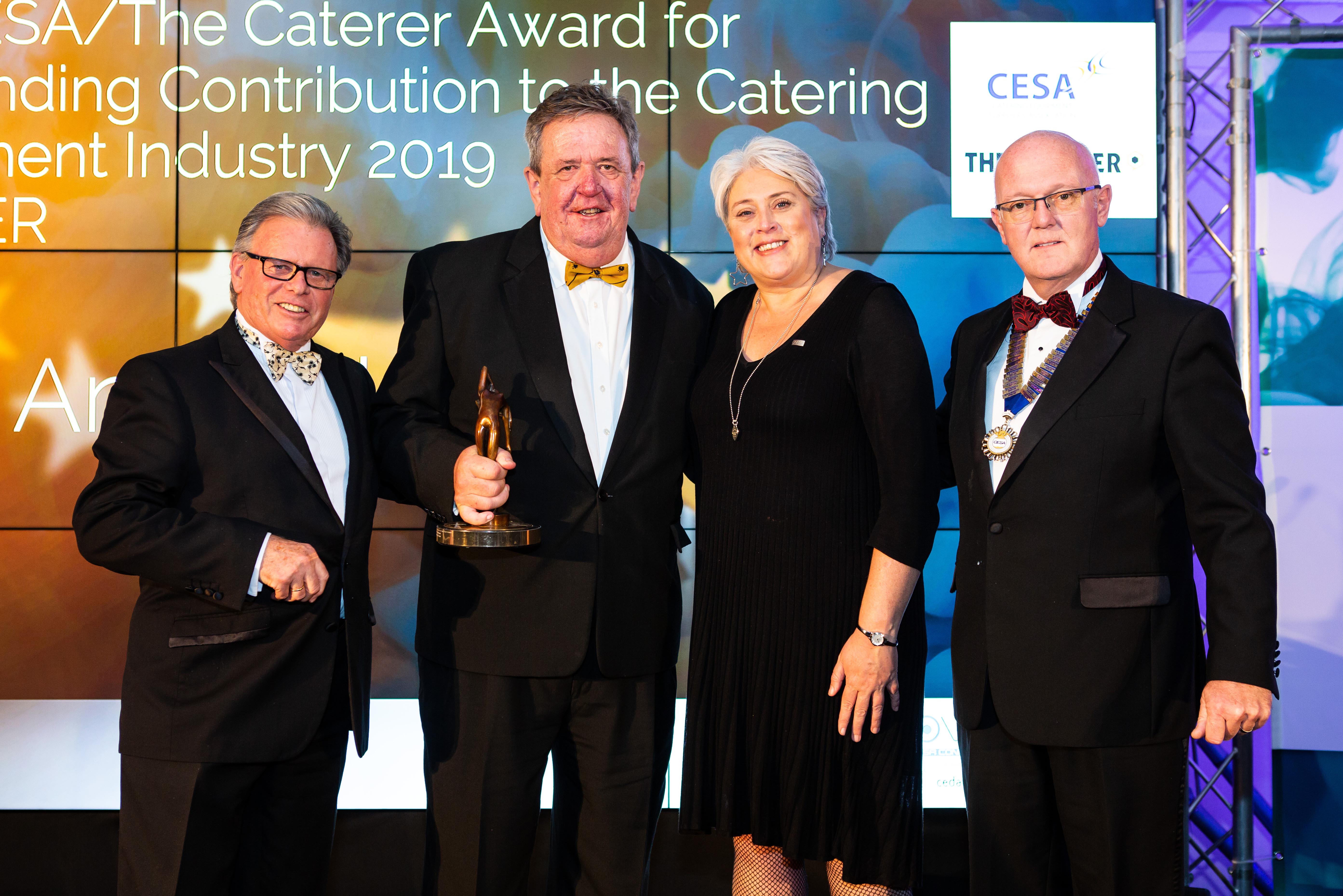 Andy Blake awarded CESA accolade for commitment to the food industry  