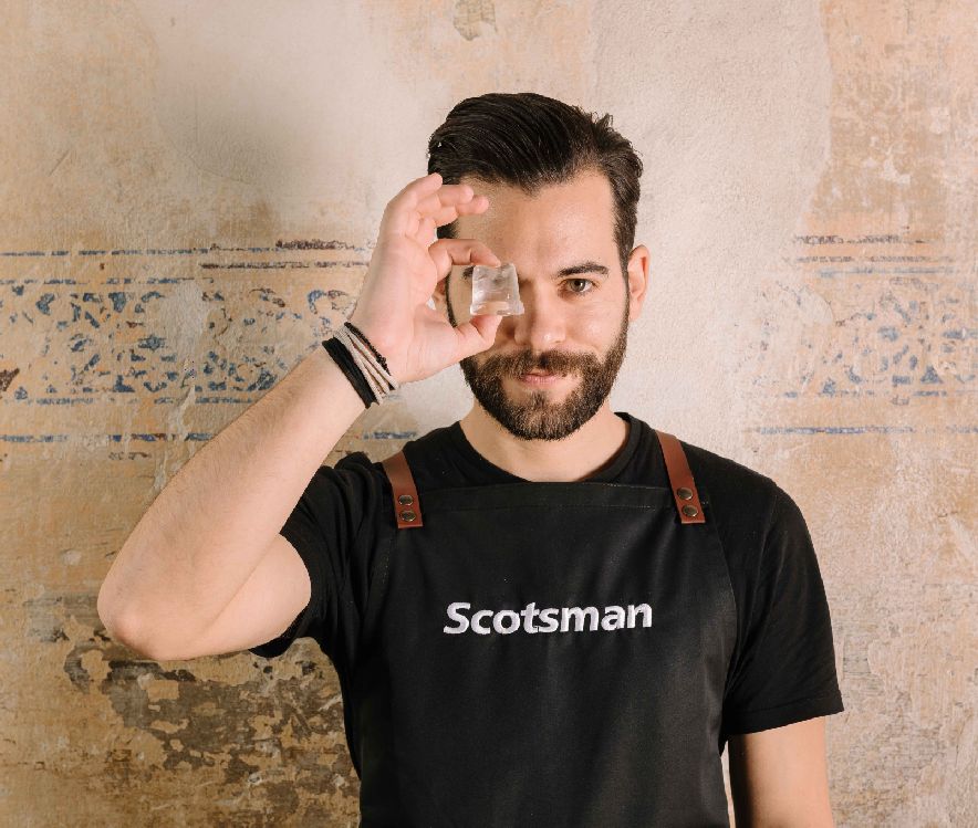 London Coffee Fest: Top barista demonstrates iced coffee concepts on Scotsman stand