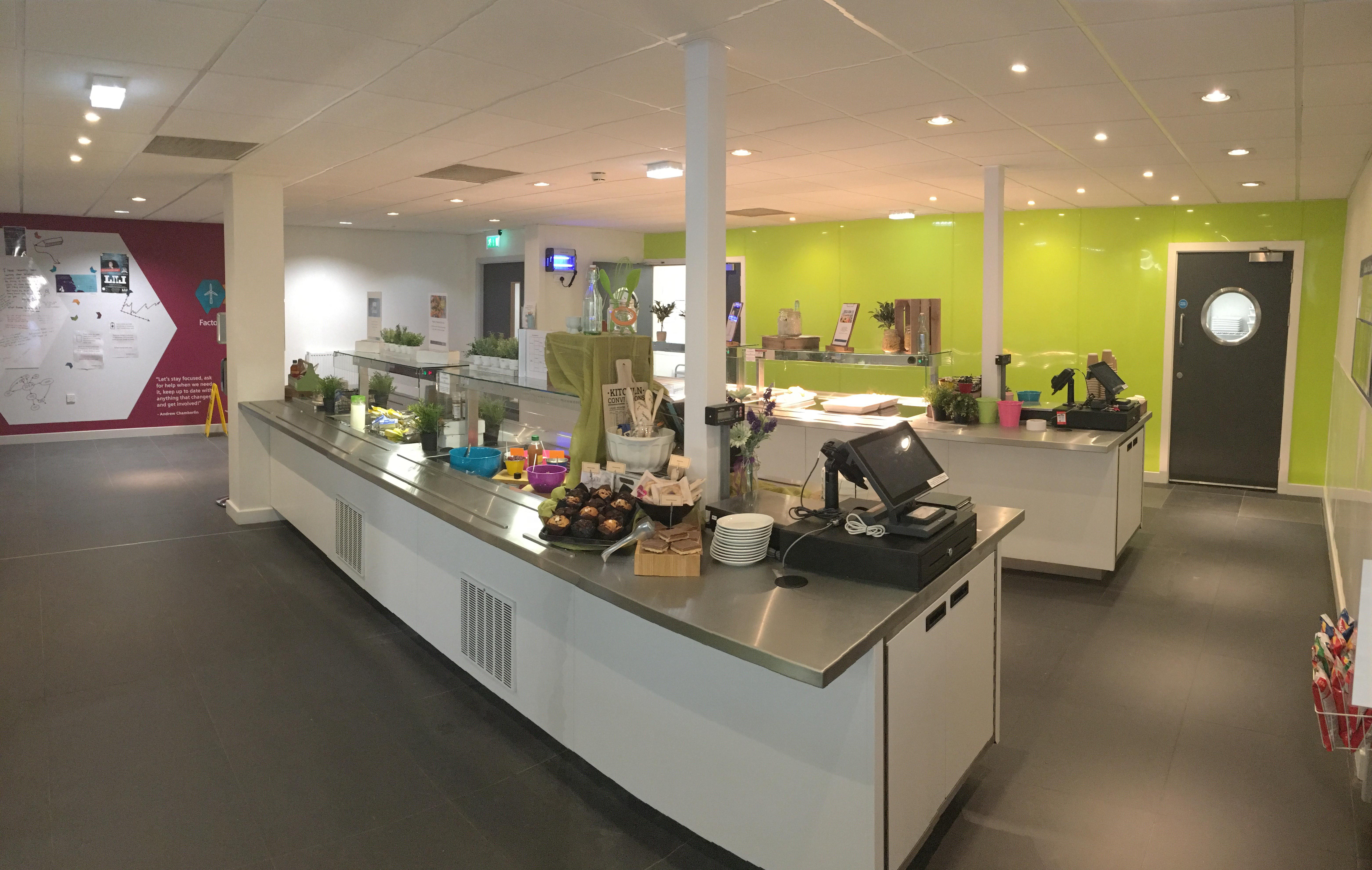 Siemens’ busy canteen uses Moffat counters to speed up foodservice