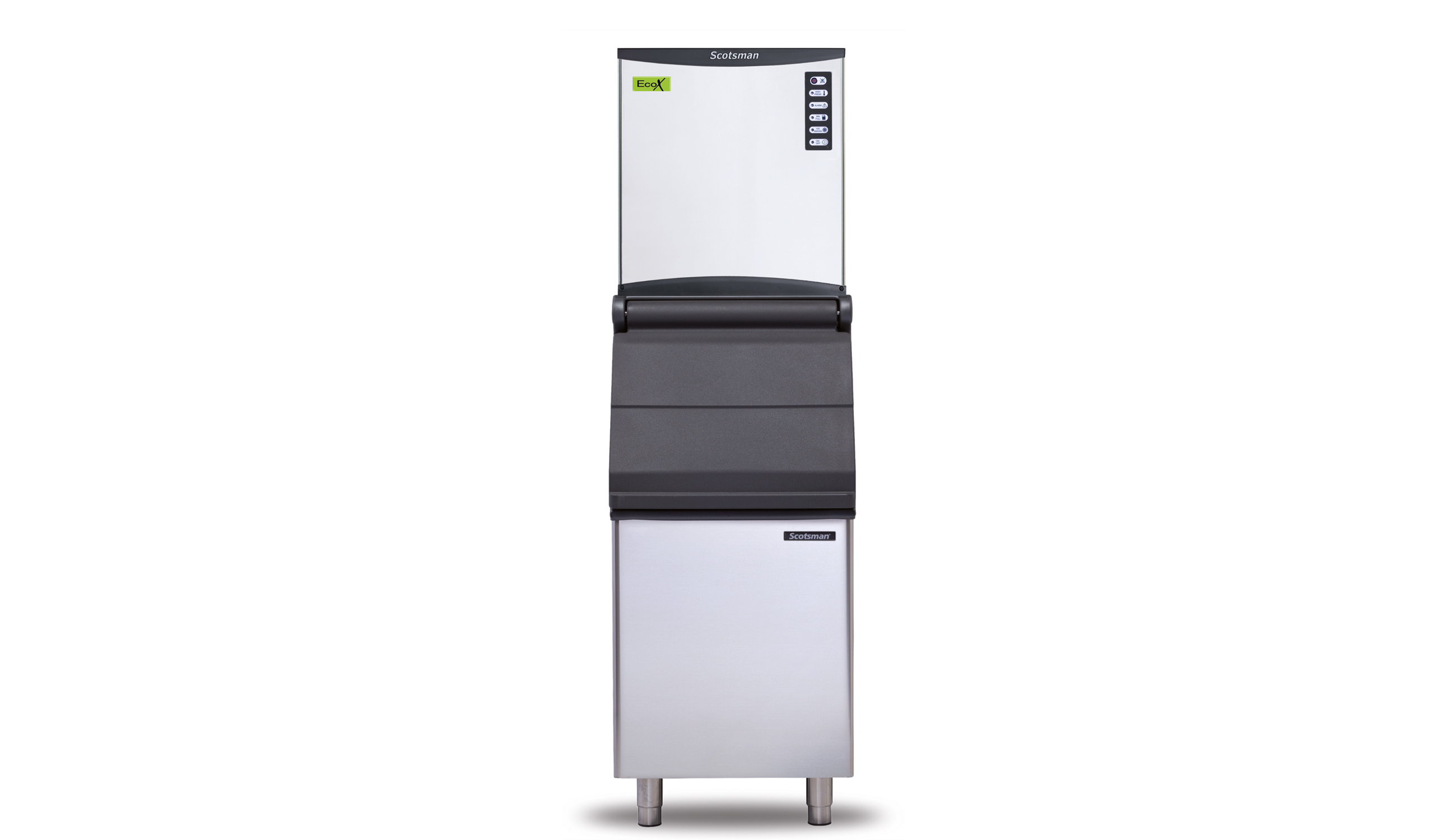 Clean, green ice machine