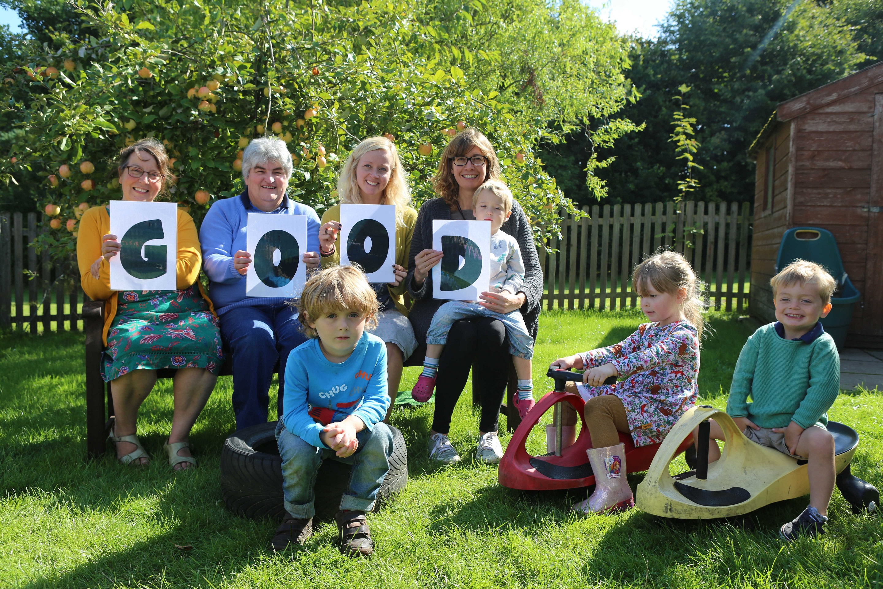 Delight as Stepping Stones Pre-School receives a Good Ofsted report