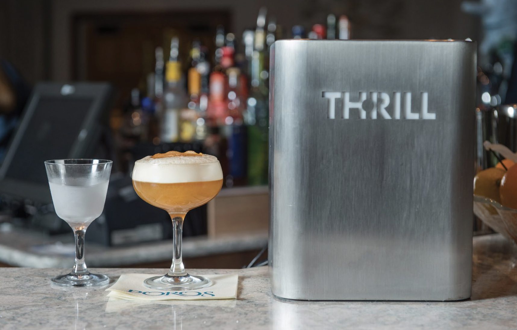 Sex up the bar with a thriller chiller