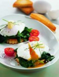 Perfectly poached eggs in a Rational Whitefficiency SelfCookingCenter