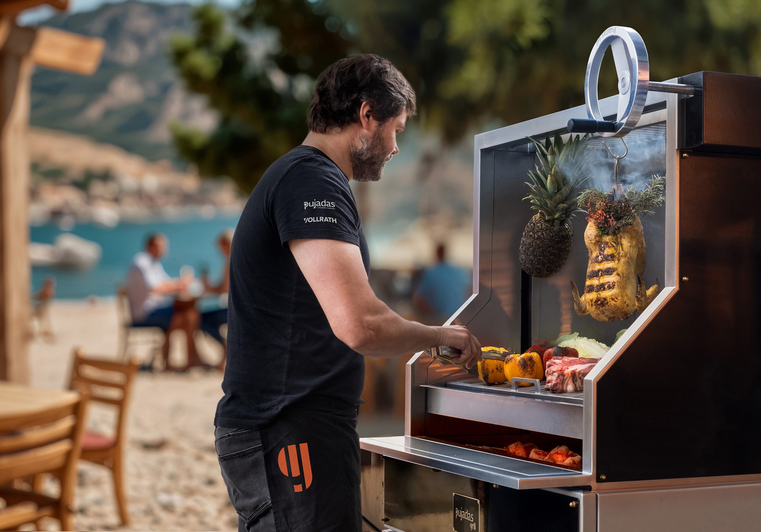 Controllable charcoal cooking: FEM launches new open grills range