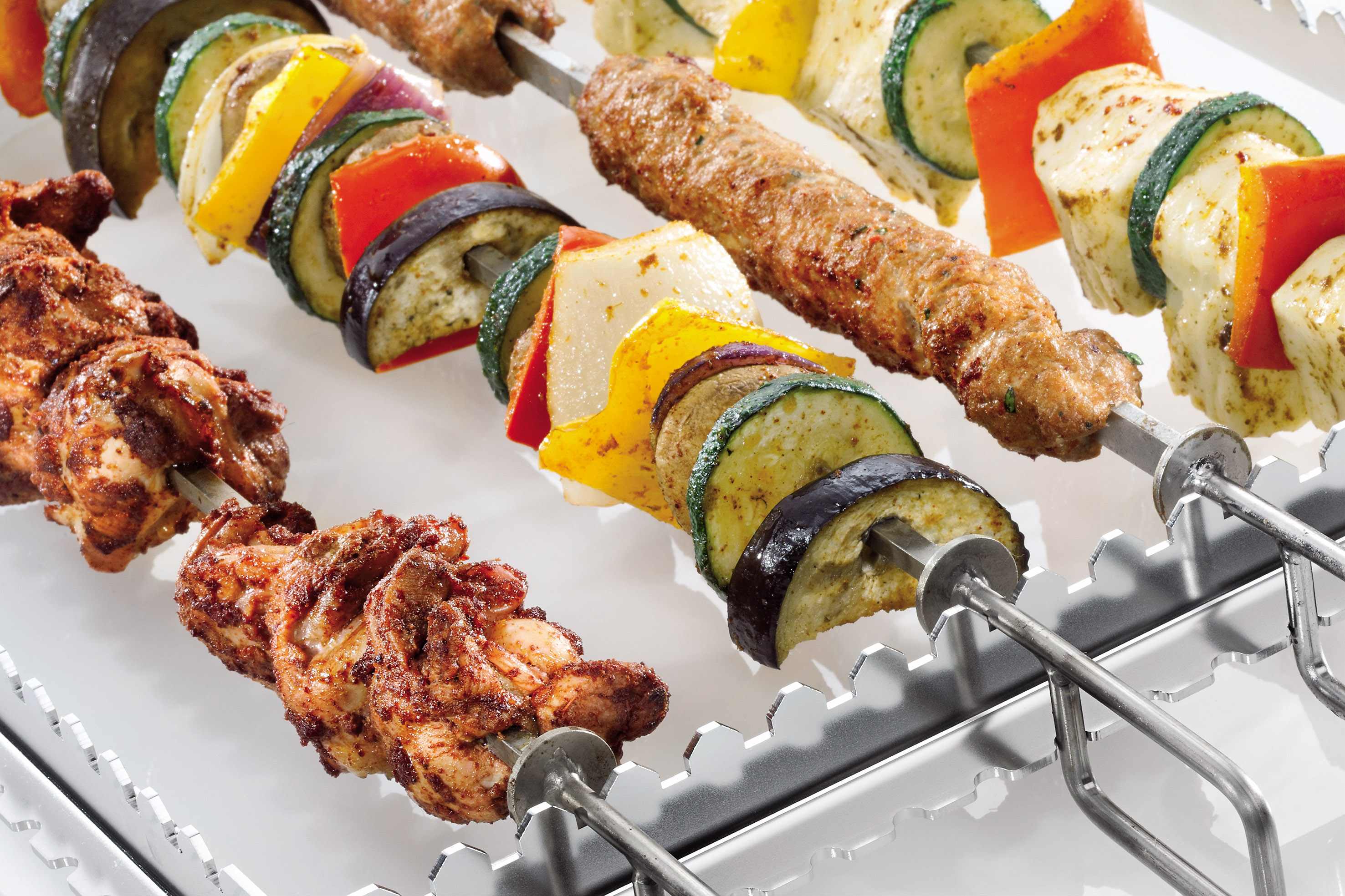 Kebabs made simple with Rational’s skewers