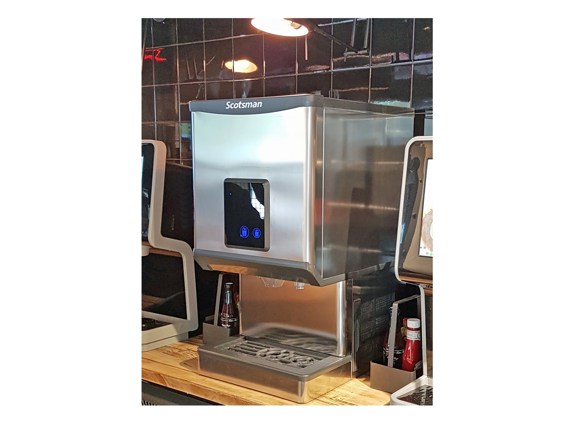 Self-serve-ice: latest Scotsman dispenser offers ice on (hands-free) tap
