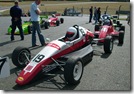 The West Anglia College car,  sponsored by Flux, at Brands Hatch, Sept 2009