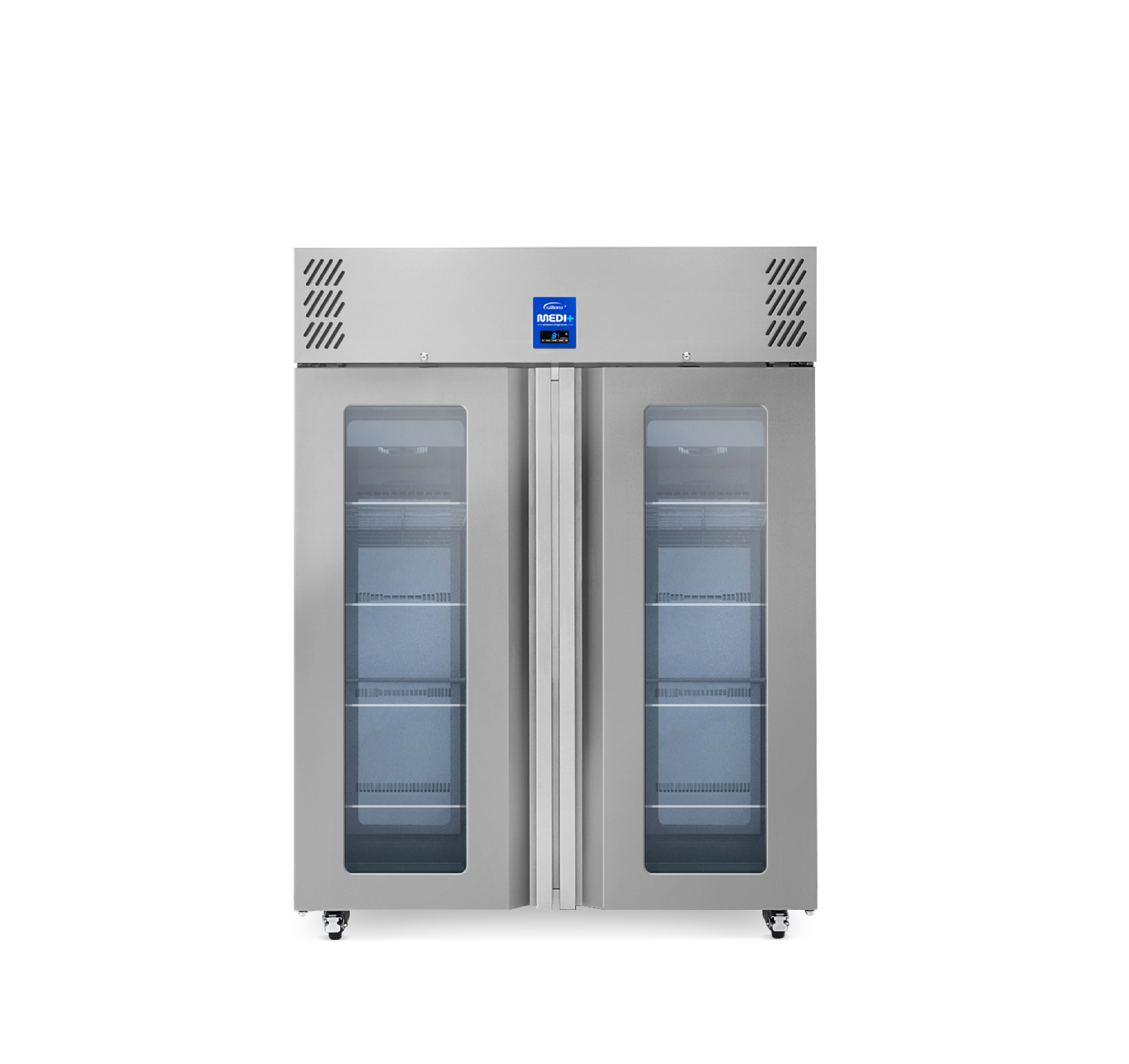 Medi+ two-door refrigeration cabinet: high capacity, ultra-stable storage