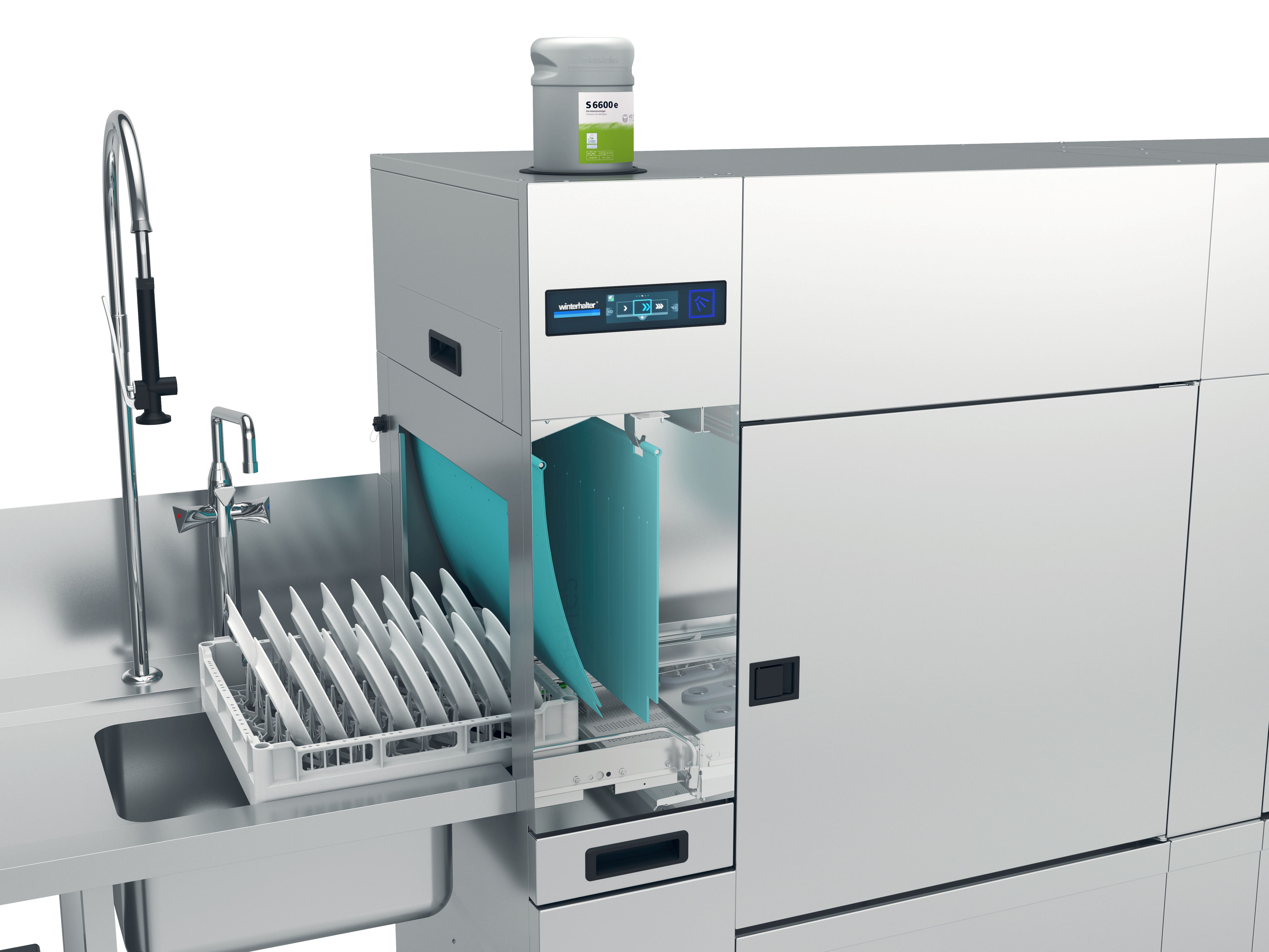Flexspeed: high volume dishwasher technology that adapts to staff capacity