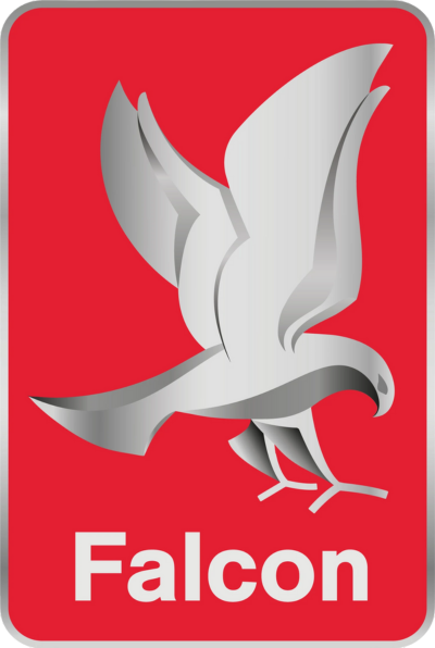Falcon logo - The Publicity Works