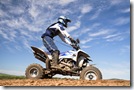 Quad bike on trail